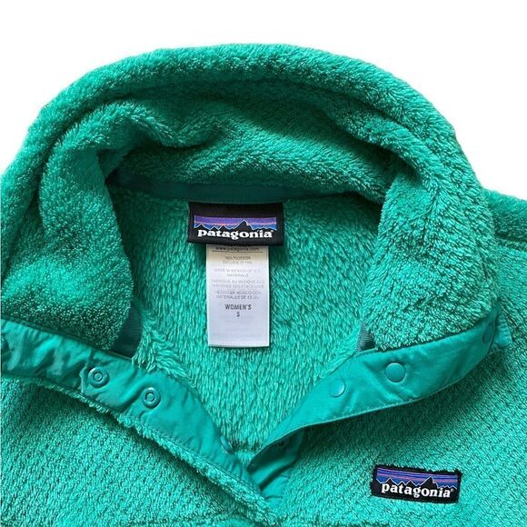 PATAGONIA RE-TOOL SNAP T Pullover Green Size Small Women's - Picture 3 of 4